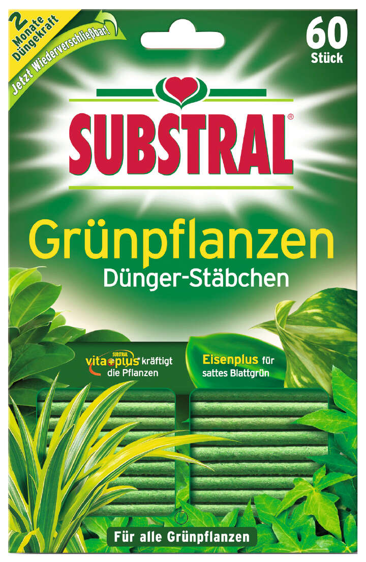 SUBSTRAL Dünger-Stäbchen für Grünpflanzen